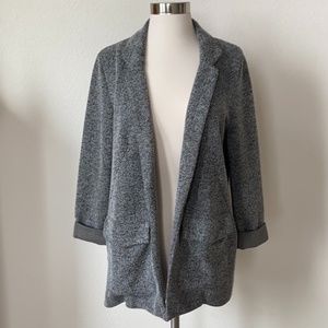 Topshop Tweed Longline Blazer Size 6